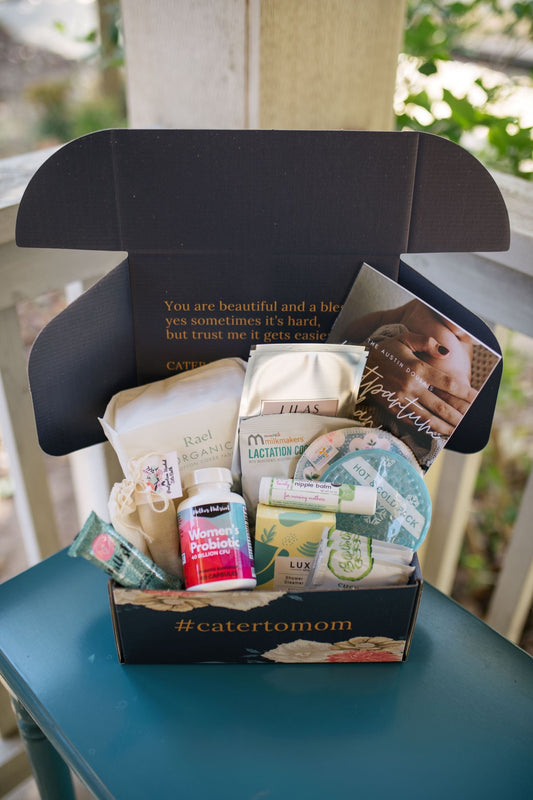 Cater to Mom Postpartum Care Box – Monthly Postpartum Support for Moms